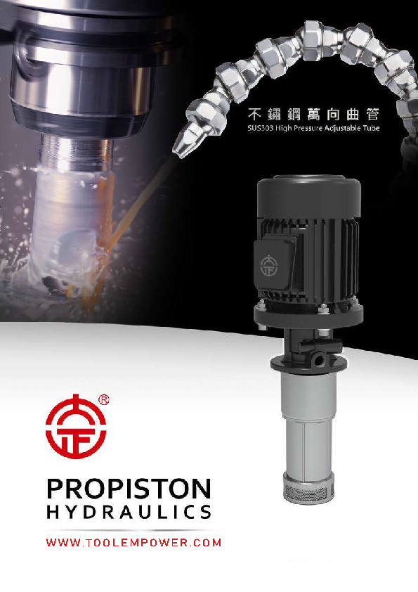 High Pressure Adjustable Tube catalog